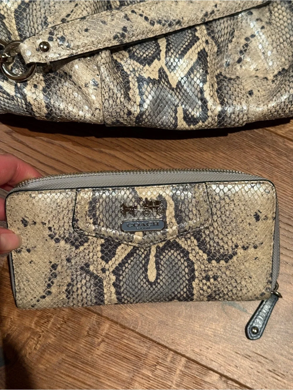 Coach barely worn